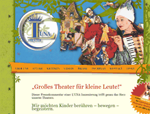 Tablet Screenshot of luna-theater.de